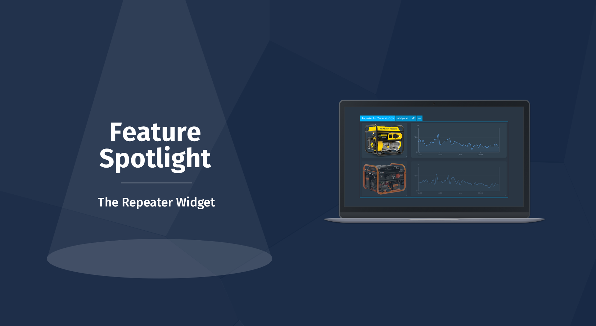 Feature spotlight repeater widget