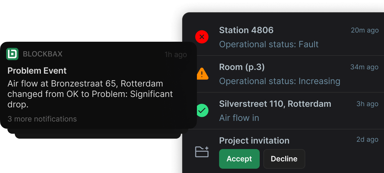 Get notified