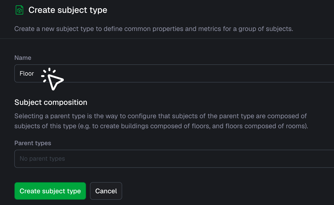 Create new type