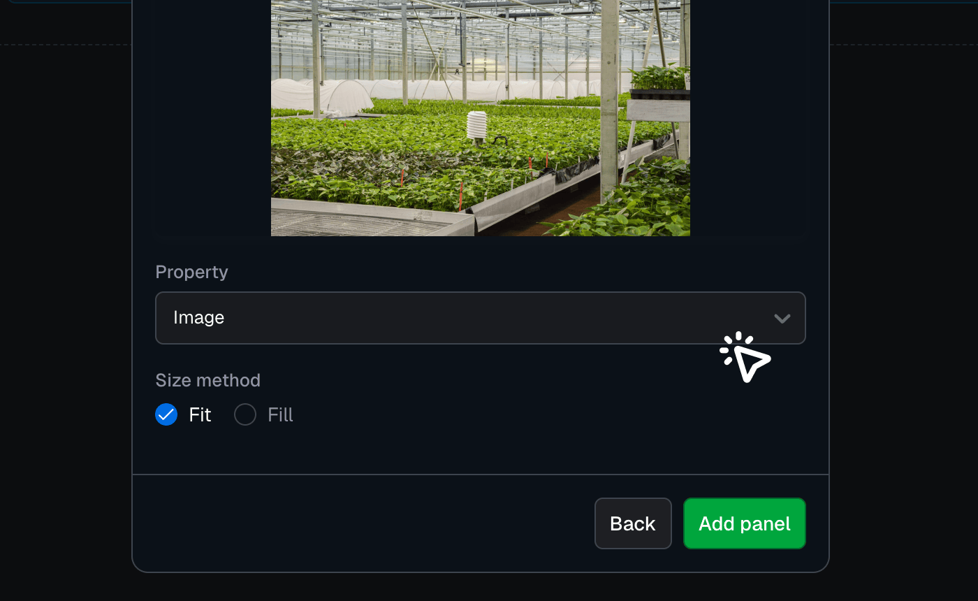 Select image type
