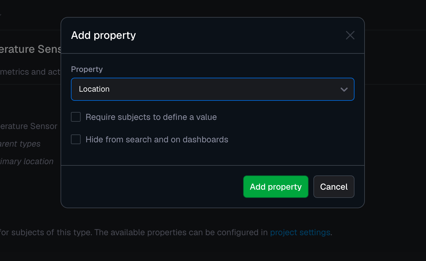 Add property