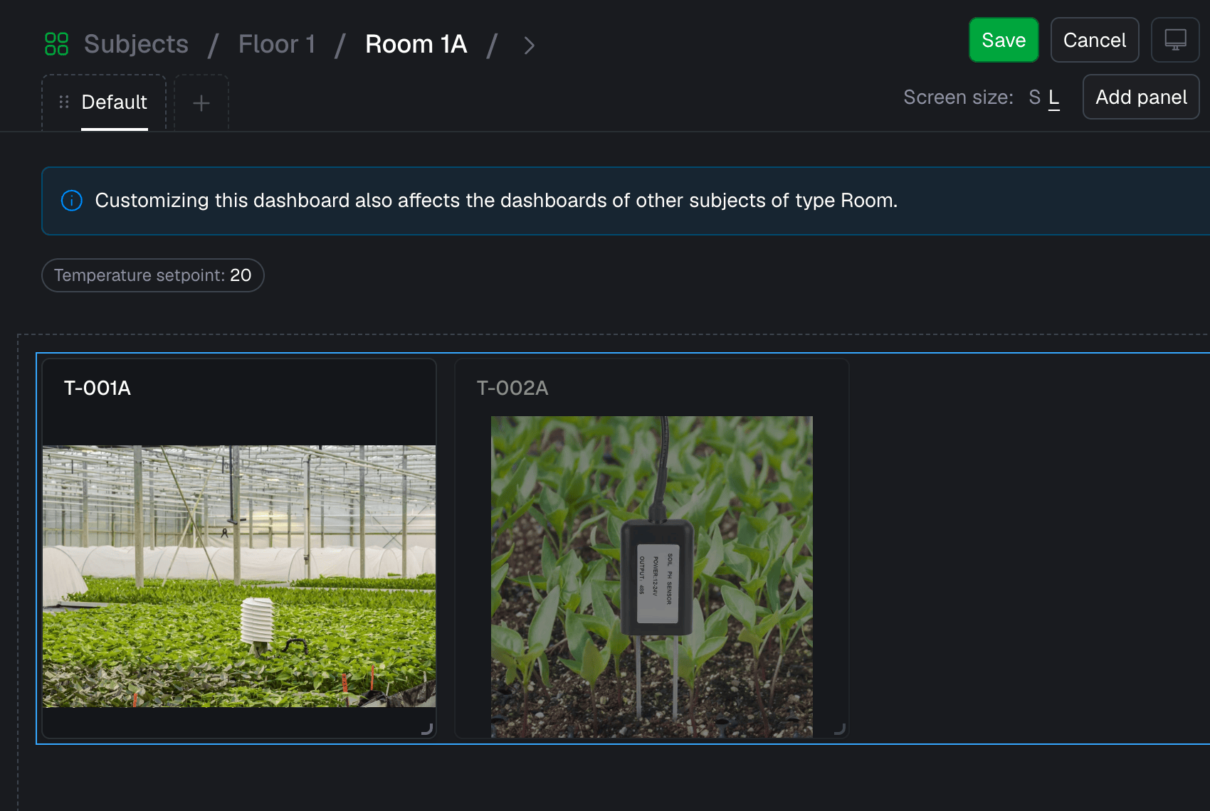 Configure image widget