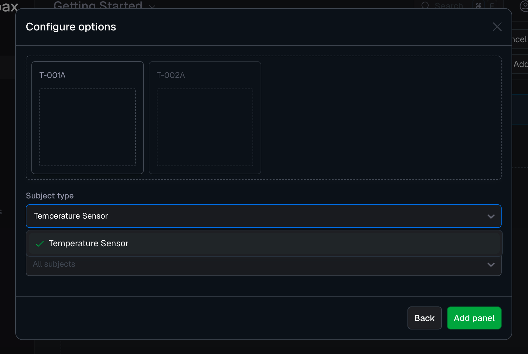 Configure repeater