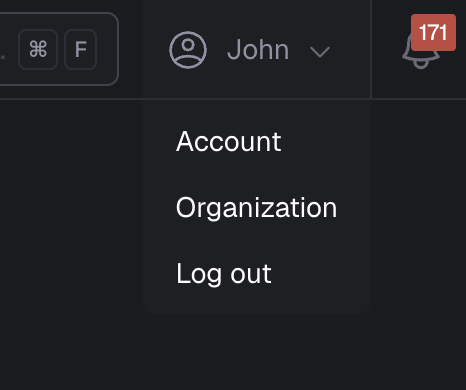 Go to Blockbax organization