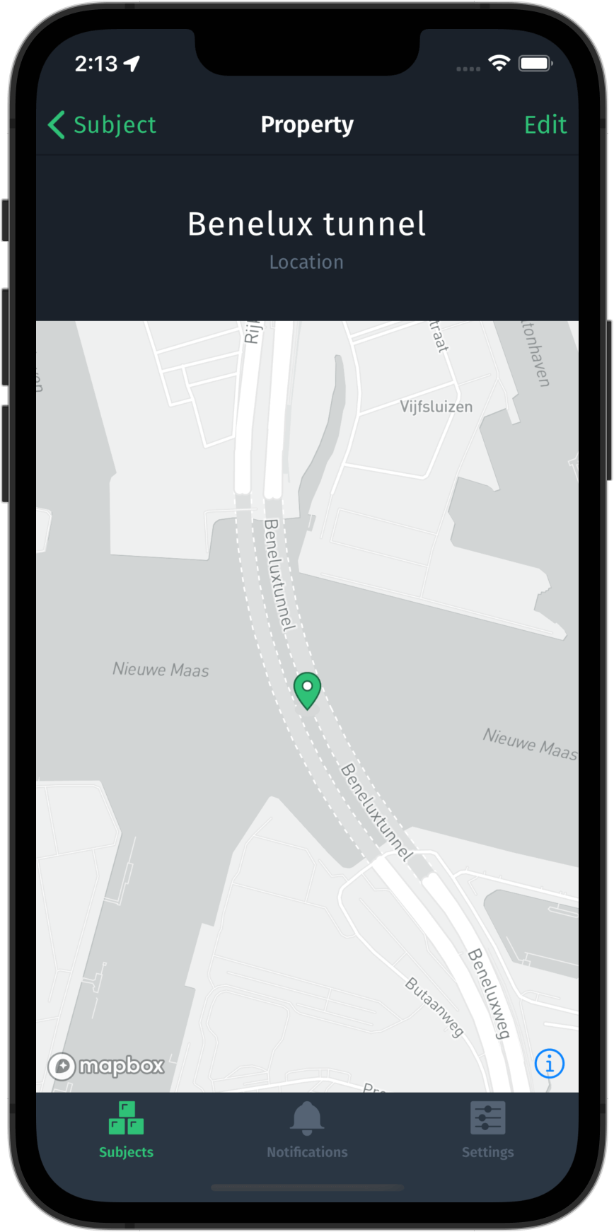 Event overview for mobile