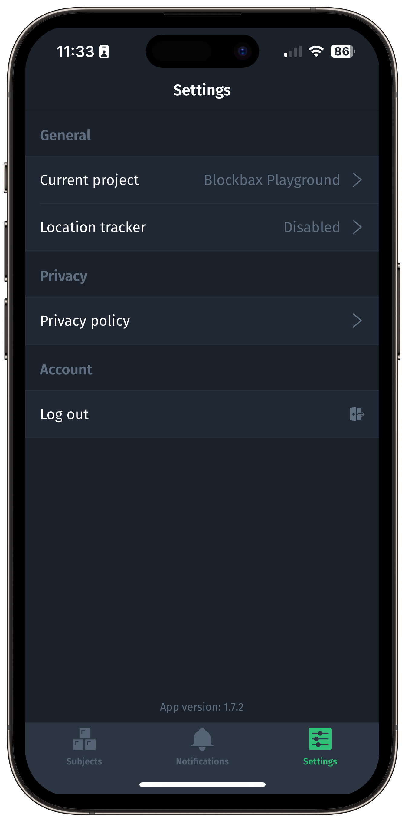 Event detail for mobile