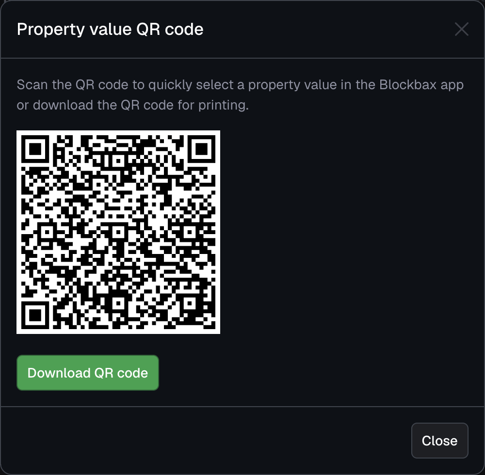 Subject QR code