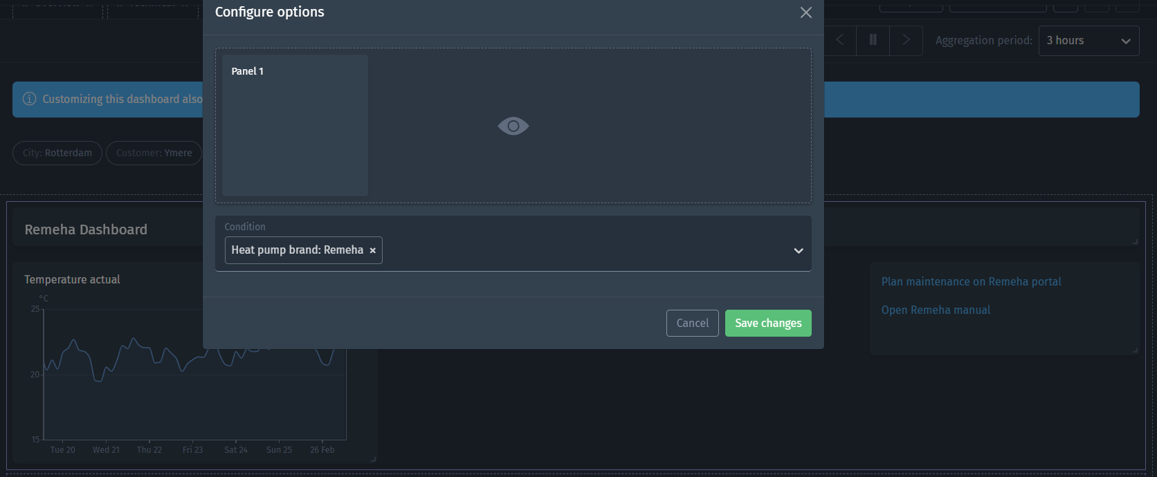 Configured conditional example