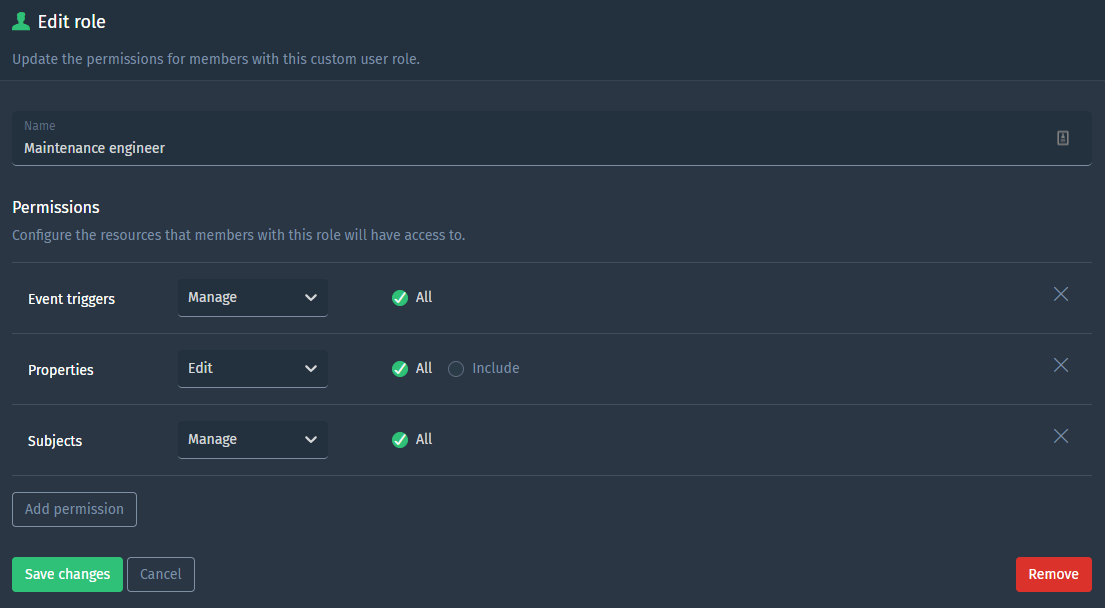 Feature spotlight custom roles example 2