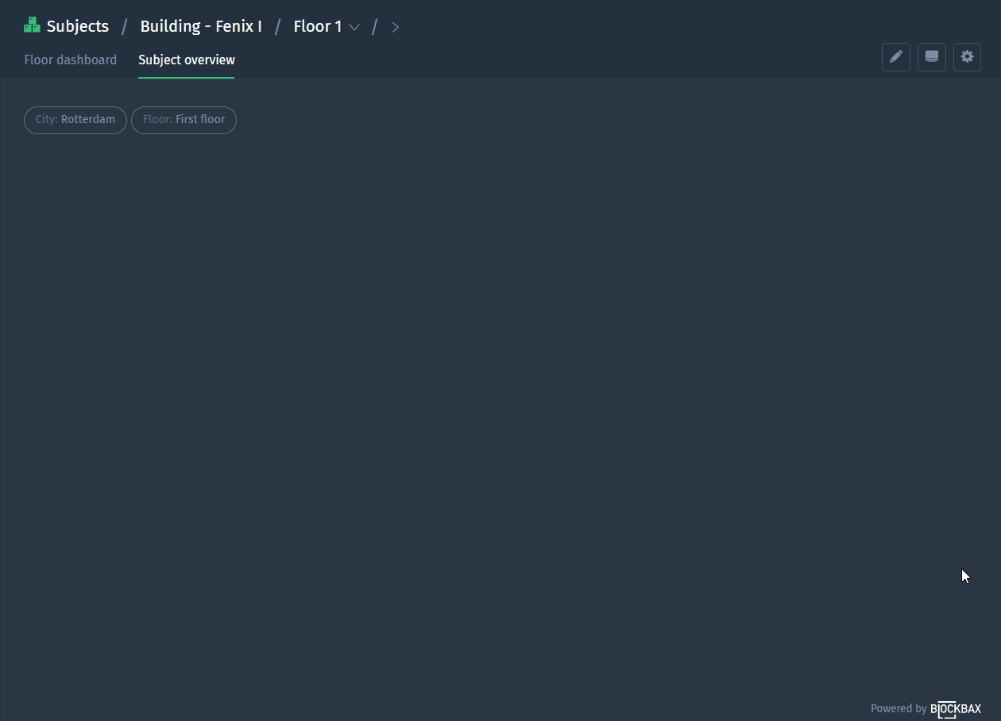 Subject overview example